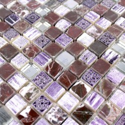 Mosaico de piedra para suelo y pared de baño y ducha ADEL