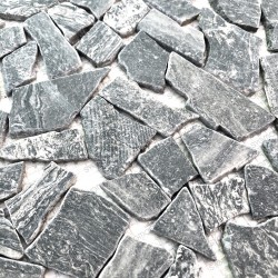 mosaico de piedra gris baldosas de mármol ORIA GRIS