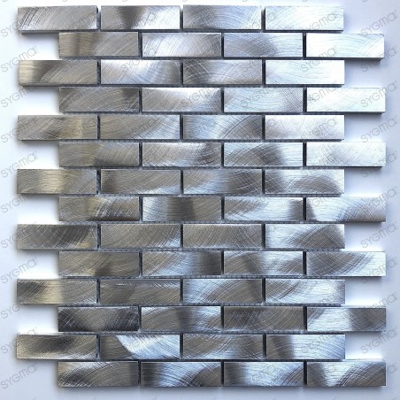 Azulejos y mosaicos de aluminio para paredes de cocinas y baños ATOM